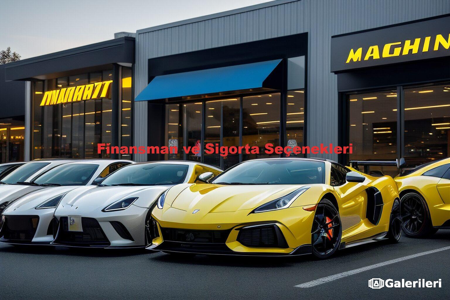 Finansman ve Sigorta Seçenekleri