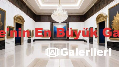 Türkiye’nin En Büyük Galerileri