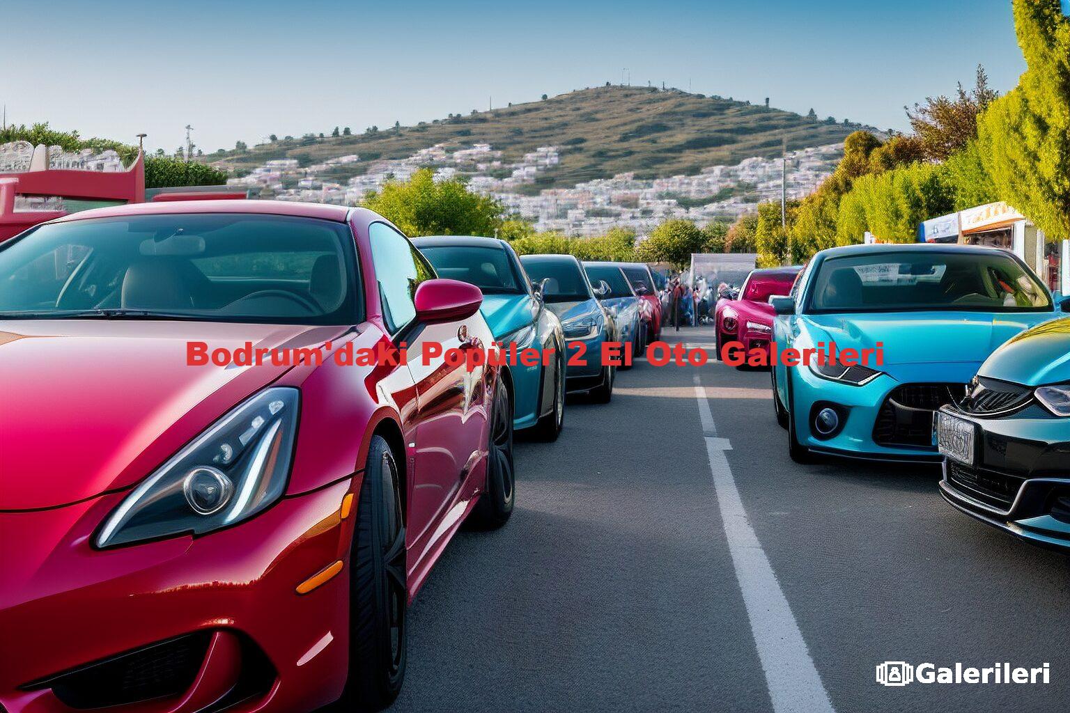 Bodrum'daki Popüler 2 El Oto Galerileri