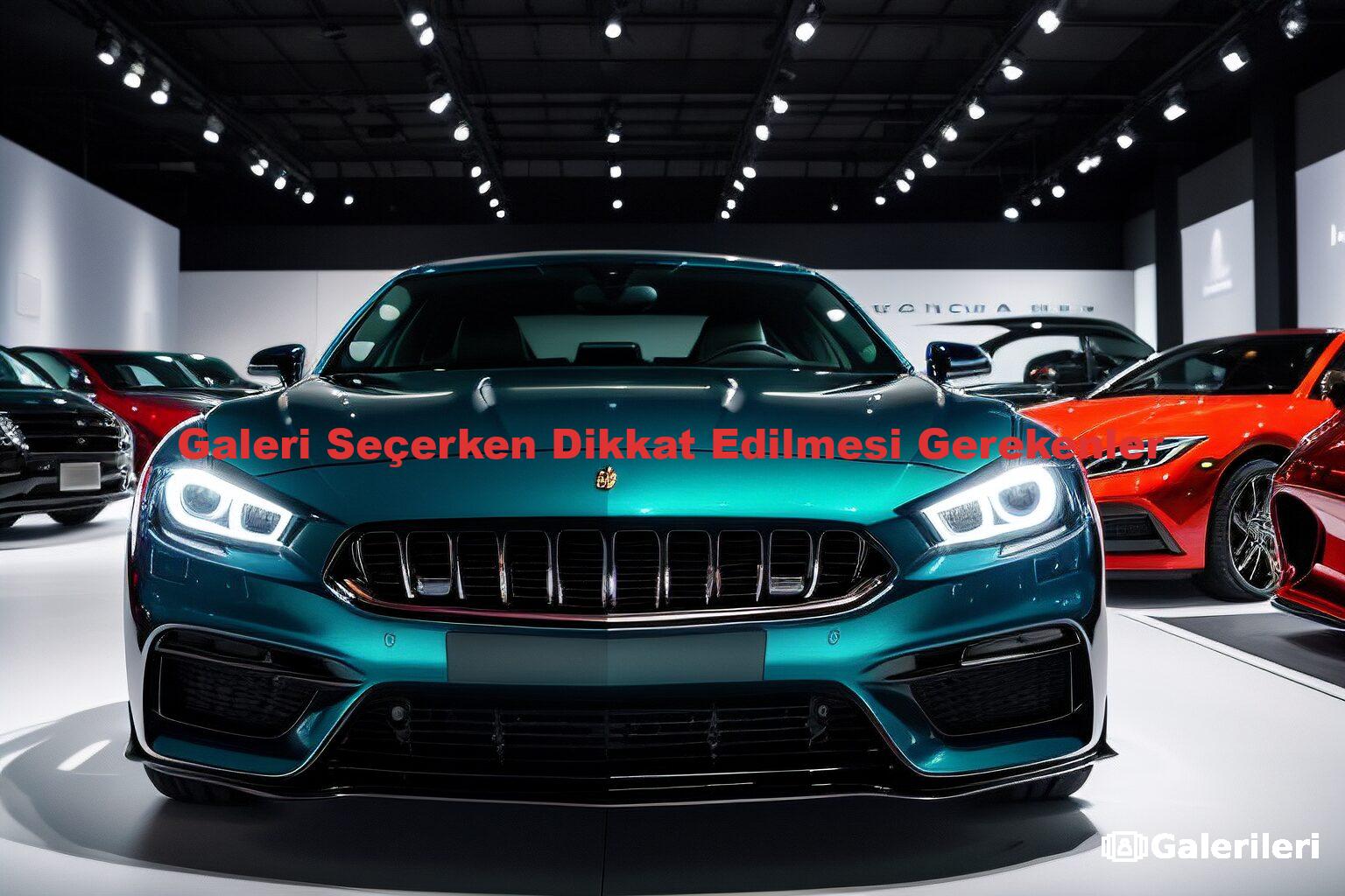 Galeri Seçerken Dikkat Edilmesi Gerekenler