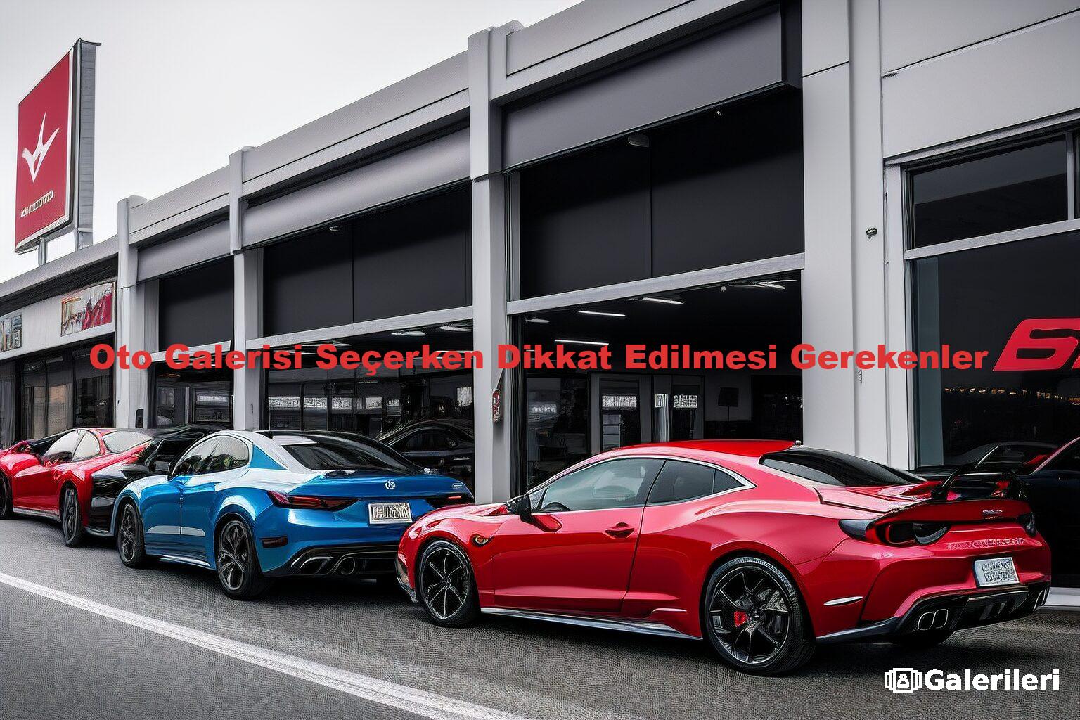 Oto Galerisi Seçerken Dikkat Edilmesi Gerekenler