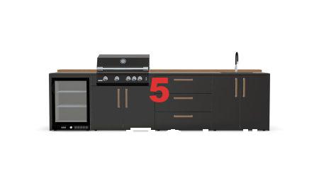 Gorgor Outdoor Kitchen Concept: Bahçenizde Lüks ve Fonksiyonelliği Bir Araya Getirin 